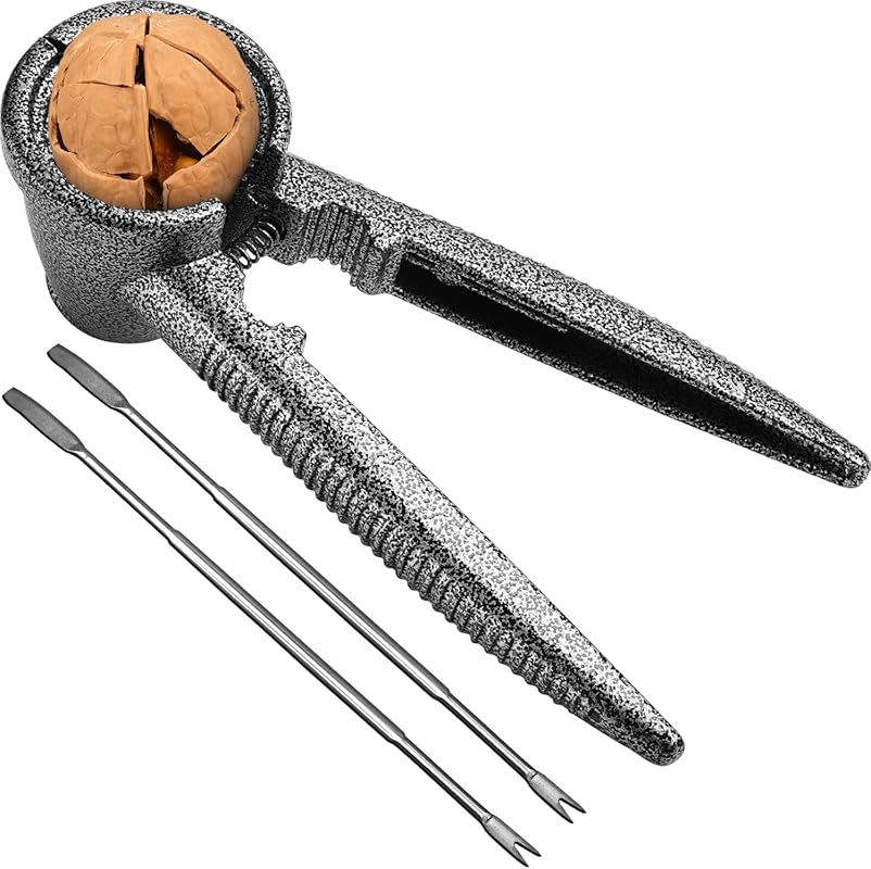 Anwenk Nutcracker Pecan & Walnut Cracker Tool with Ergonomic Non-Slip 