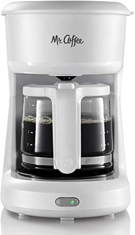 Mr. Coffee 2134286 Mini Brew Switch 5-Cup Coffee Maker, Compact with O