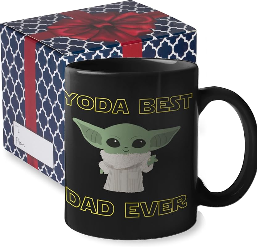 Yoda Best Dad Ever Star Wars Coffee Mug - Baby Yoda Father's Day Gift 