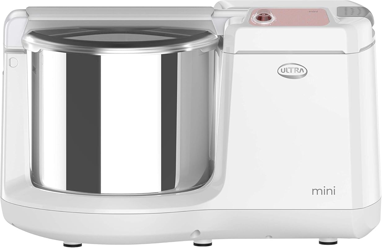 ULTRA Mini Table Top 1.25L Wet Grinder (New Model) with Atta Kneader,