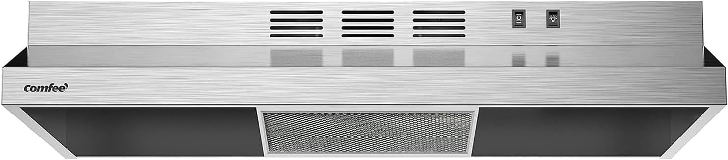 Comfee CVU30W2AST 30-inch Under Cabinet Range Hood, Stainless Steel, 2