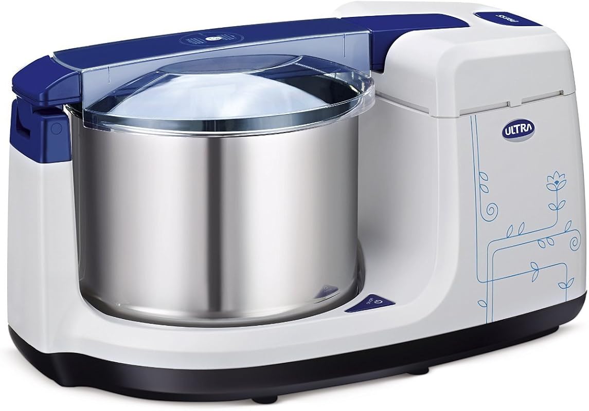 Ultra Bigg+ 2.5 Liter Table Top Wet Grinder, Atta Kneader, 110V for US