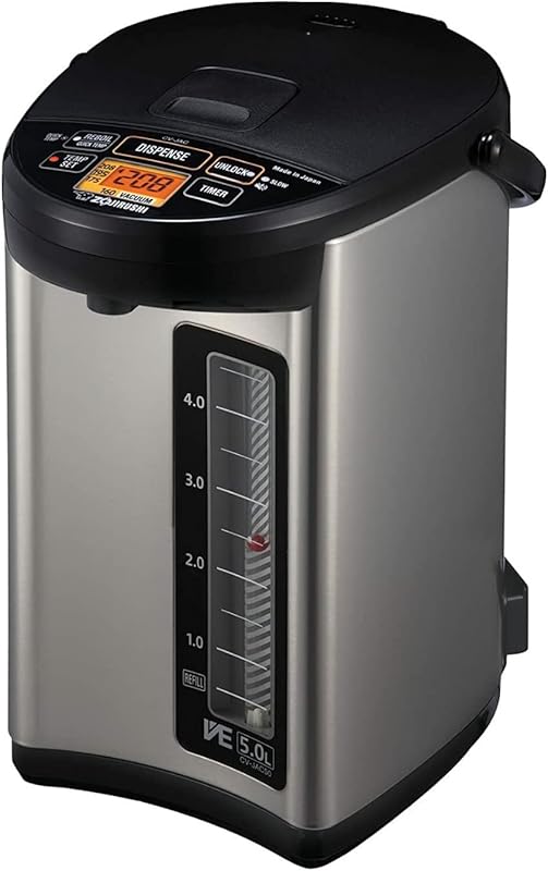 Zojirushi CV-JAC50XB 5.0 Liter VE Hybrid Water Boiler and Warmer with 