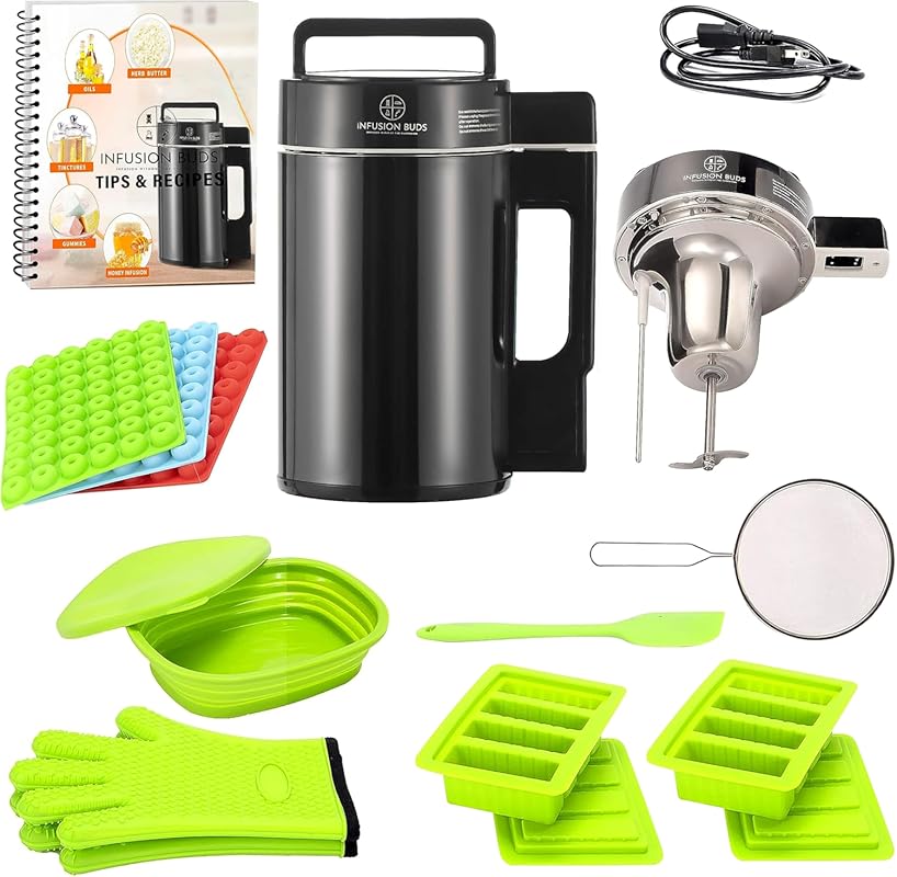 Infusion Buds Butter Infuser: Herbal Butter & Oil Maker Machine, Inclu