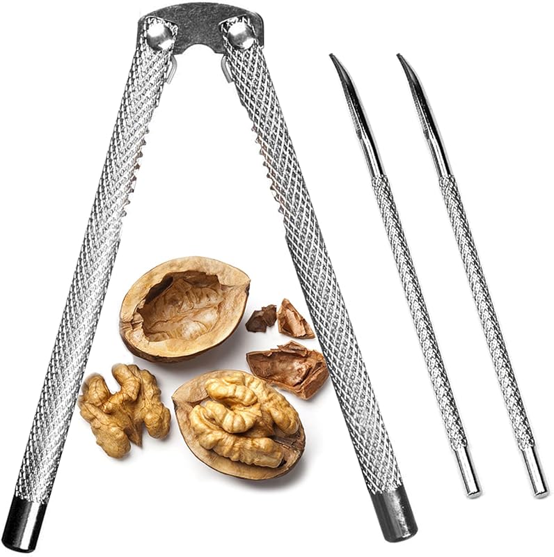Versatile Nut Cracker Tool Set for Lobster, Crab, Pecans & Walnuts - H
