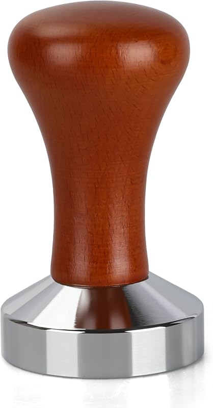 51mm Premium Espresso Tamper, Barista Coffee Press Tool with Stainless