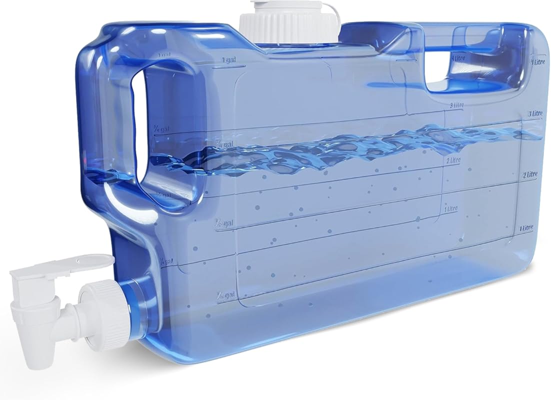 Refrigerator Water Dispenser 1.1 Gallon – Leak-Proof Slim Fridge Water