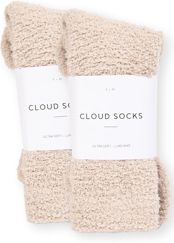 Unboxme Gifts Ultra-Luxe Cloud Sleep Socks for Women & Men, Super Soft