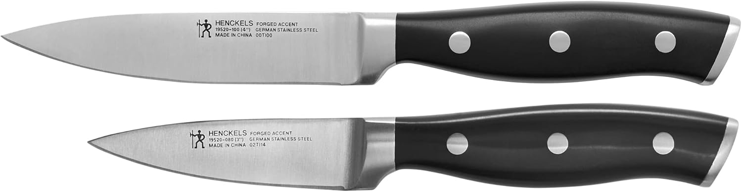 HENCKELS Forged Accent Razor-Sharp 2-pc Paring Knife Set - German Engi