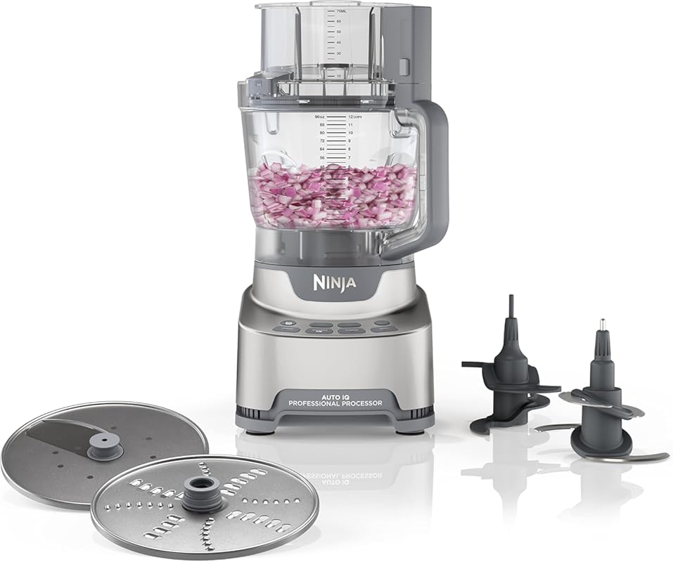 Ninja Professional XL Food Processor NF701, 1200W, 12-Cup, Chopping, S
