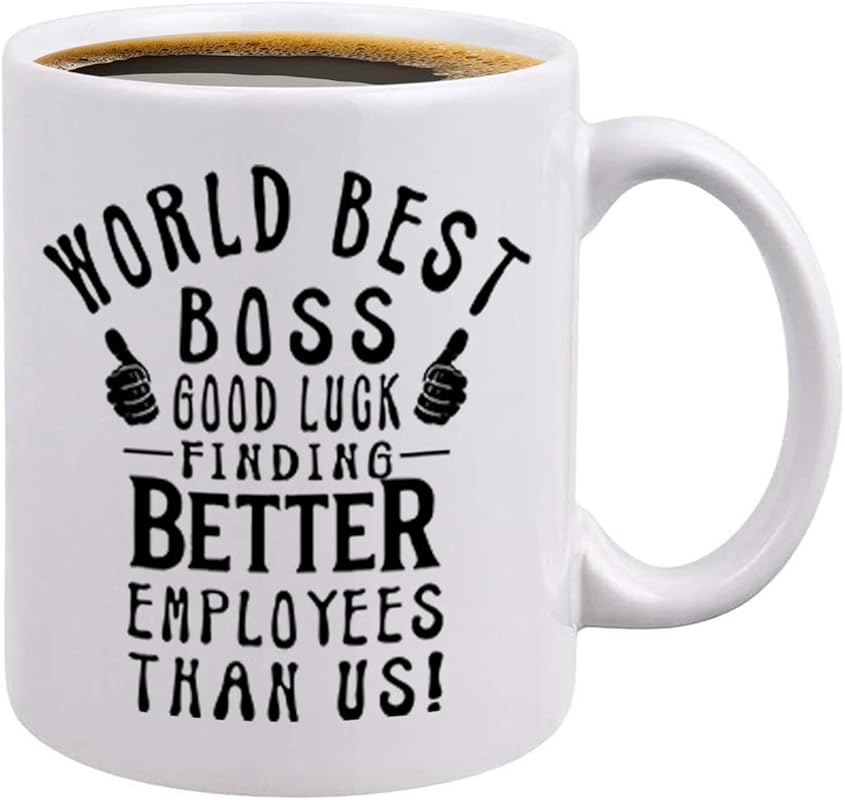 World's Best Boss Funny 11oz Coffee Mug: