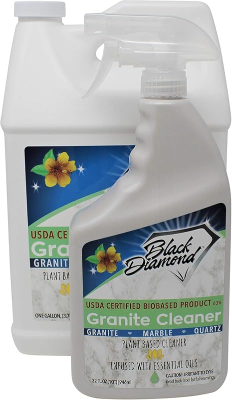 Black Diamond Stoneworks Granite Counter Cleaner: USDA Certified BIOBA
