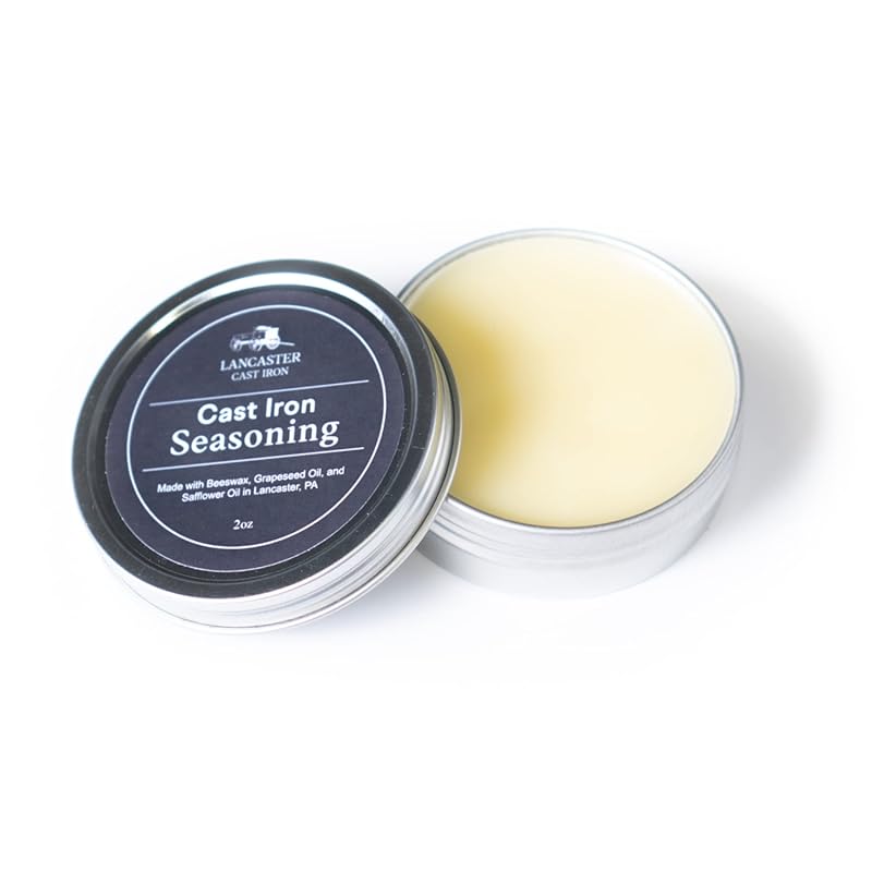 Lancaster Cast Iron Seasoning for Restoring & Conditioning Cast Iron &