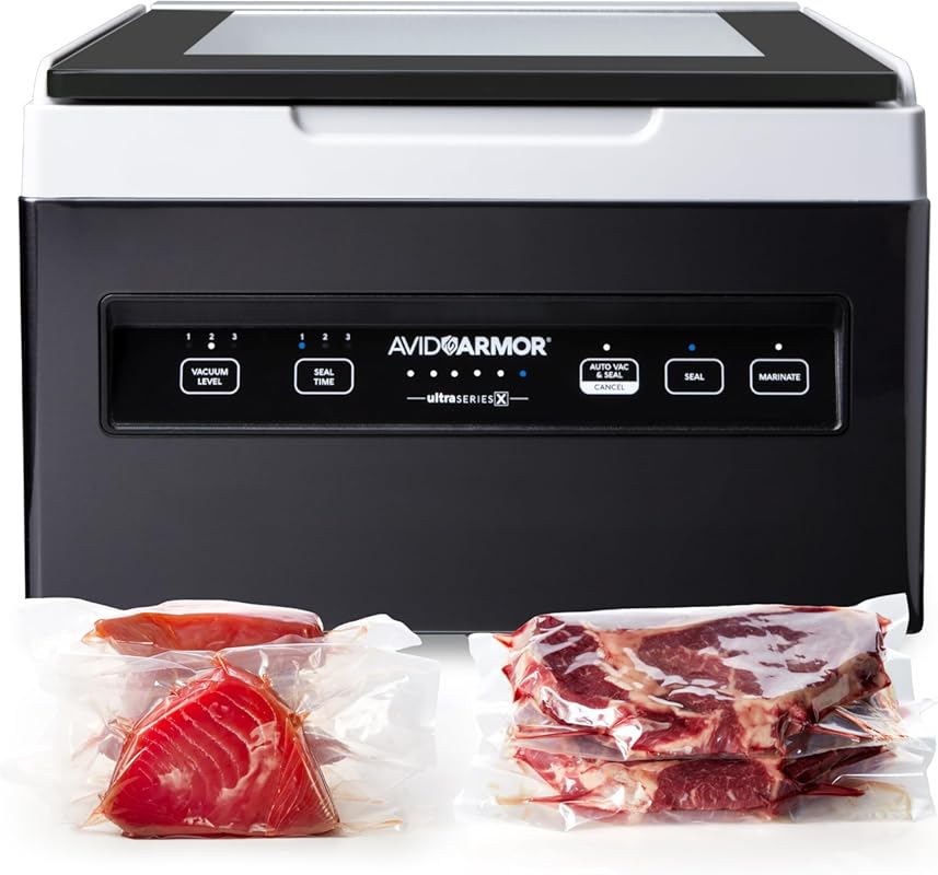Avid Armor USVX Ultra Series Chamber Vacuum Sealer for Wet Foods, Sous