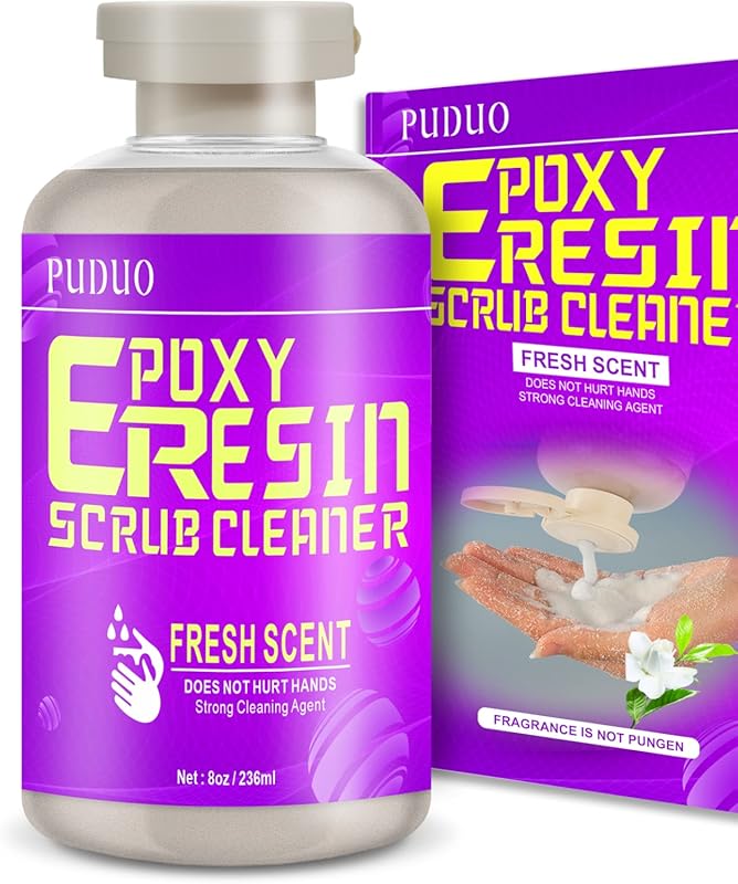 Puduo Multi-Purpose Resin Cleaner: Epoxy, UV Resin Molds, Water Soften
