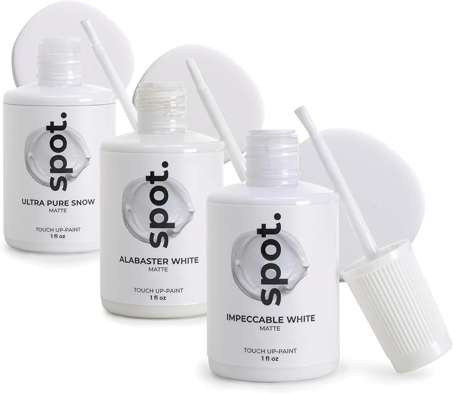 spot. Multi-Tone White Touch-Up Paint Kit for Cabinets, Walls & Furnit
