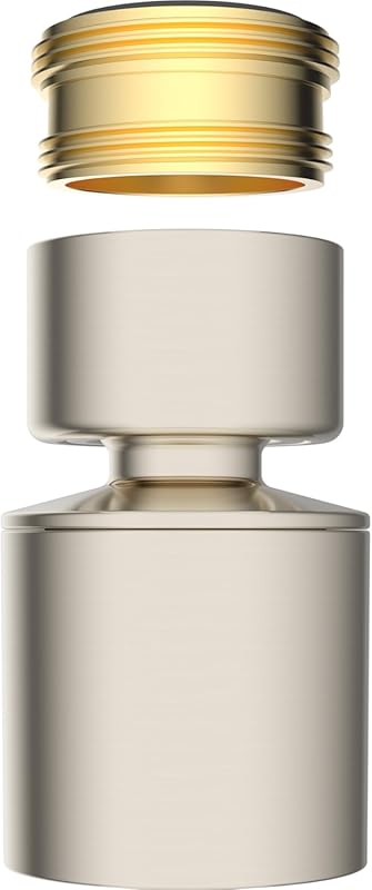 Hibbent NSF/CUPC Certified 360° Swivel Kitchen Sink Faucet Aerator wit