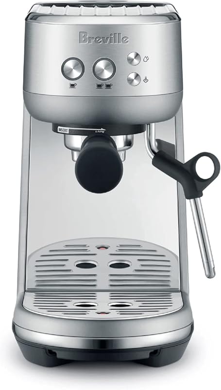 Breville Bambino Compact Espresso Machine BES450BSS with Fast Heat-up,