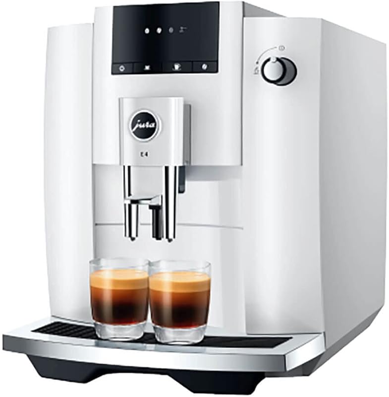 Jura E4 Automatic Coffee Machine: Simple & Elegant Bean-to-Cup Espress