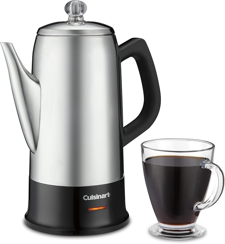 Cuisinart PRC-12N Classic 12-Cup Stainless Steel Electric Coffee Perco