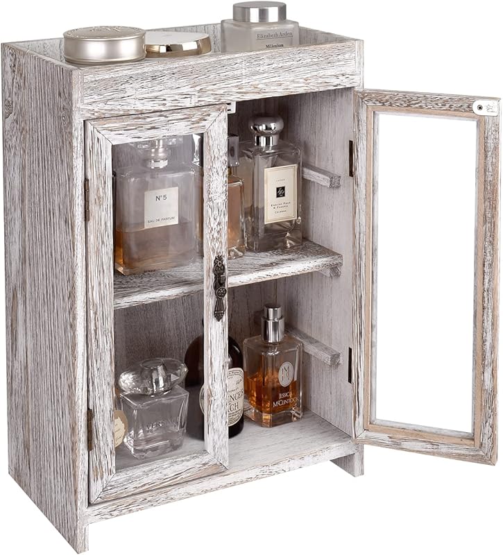 Ikee Design Wooden Countertop Storage Cabinet, Customizable Organizer 