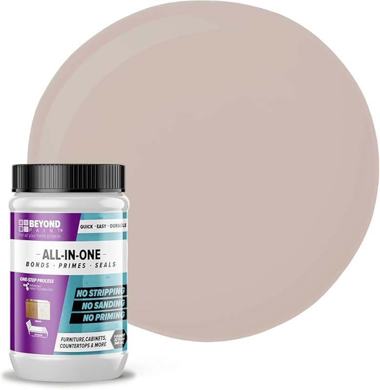 Beyond Paint All-in-One Refinishing Paint, Sand 1 Quart, Matte Finish,