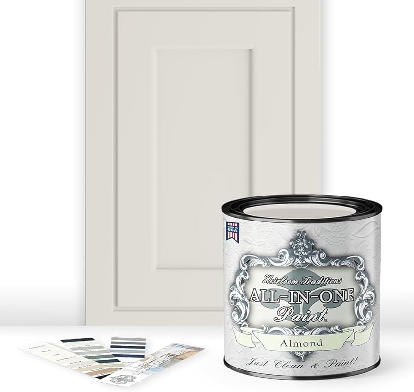 Heirloom Traditions ALL-IN-ONE Almond Quart Paint – Durable Cabinet & 
