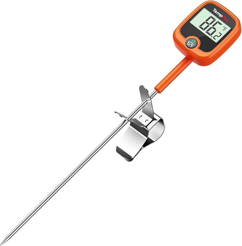 TempPro TP509 Instant Read Digital Candy & Deep Fry Thermometer with P