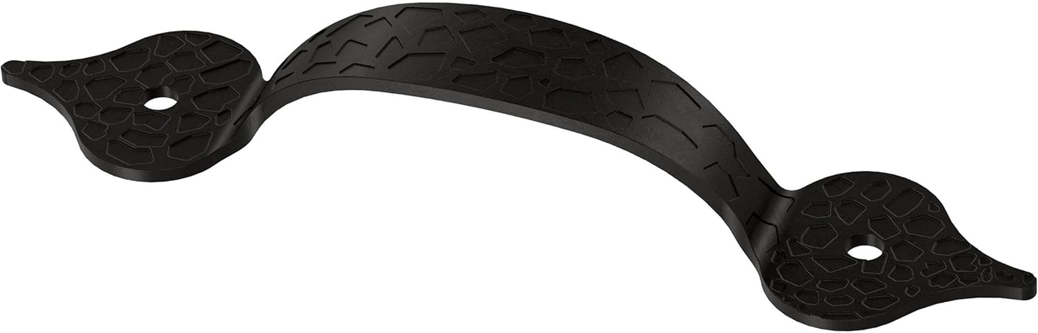 Franklin Brass Hammercraft 5-Pack Matte Black Classic Cabinet Pulls, 3