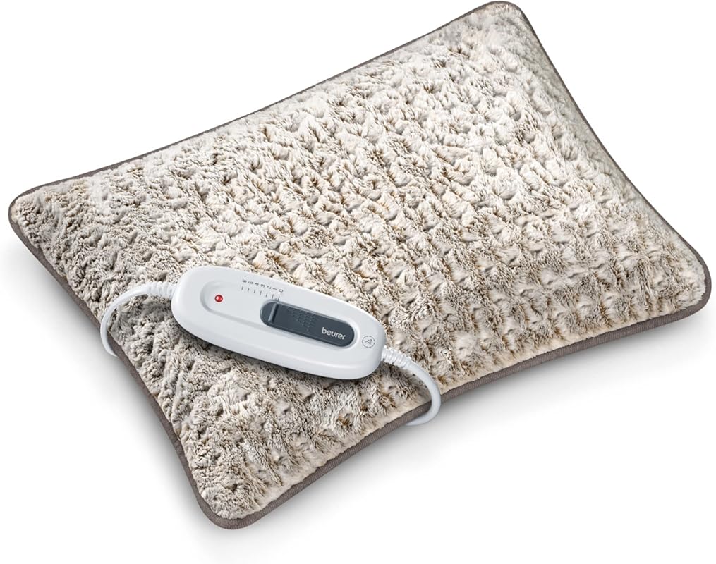 Beurer UHP48N Lux Heated Body Pillow for Lumbar & Back Pain Relief, Mi