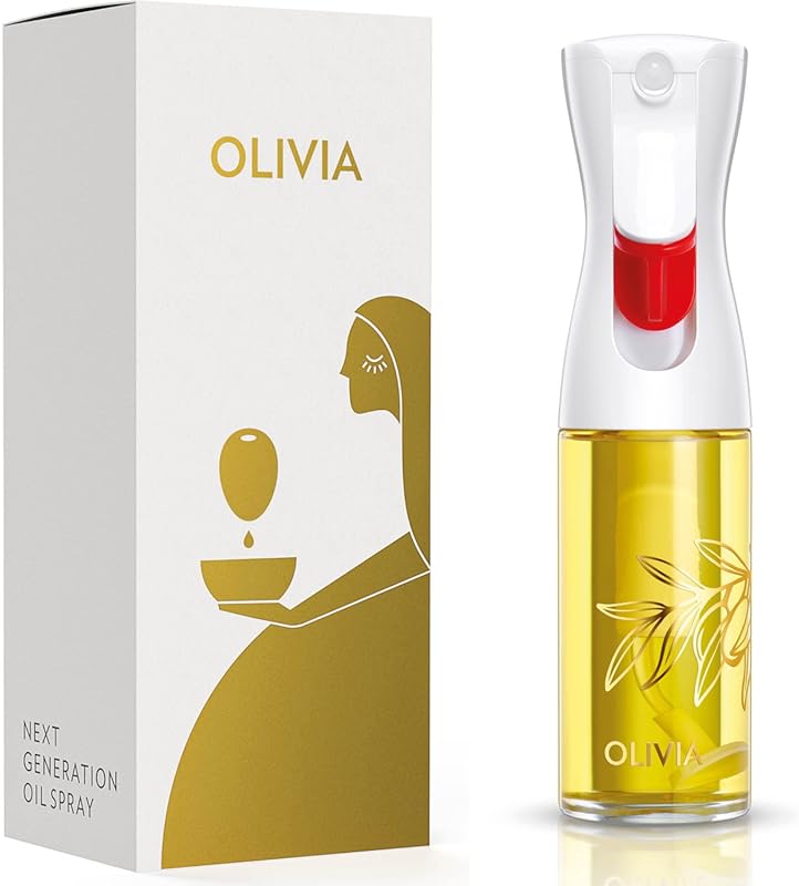 Flairosol Olivia Original Glass Oil Sprayer, Continuous Spray, Portion