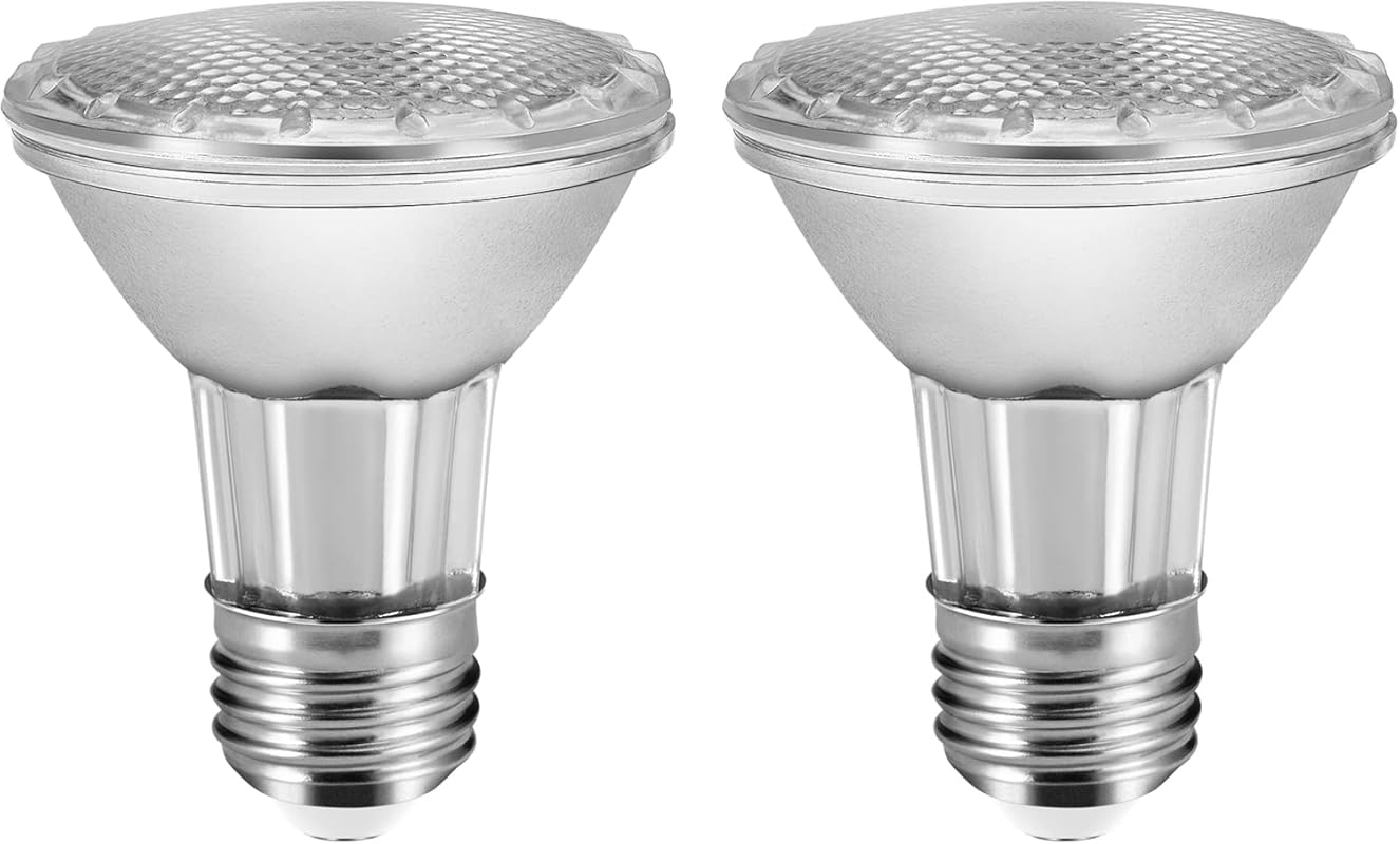 Dimmable PAR20 E26 LED Range Hood Bulbs, 50W Halogen Equivalent Warm W