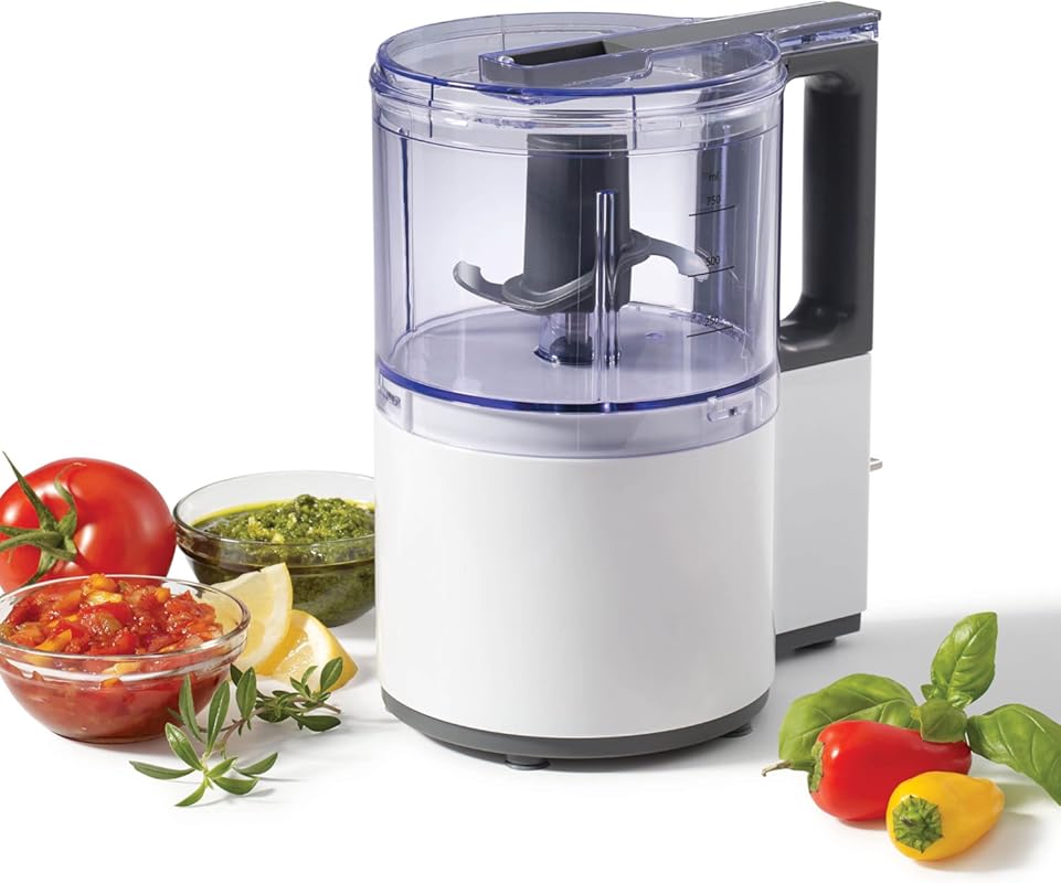 Starfrit 4-Cup Electric Oscillating Food Processor, 300W with High, Lo