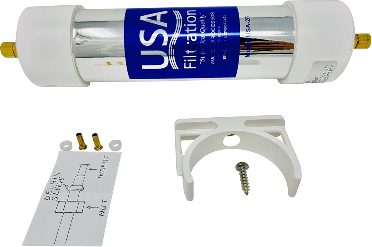 USA Filtration USA-25 Ice Maker Appliance Water Filter – Replaces NSA 