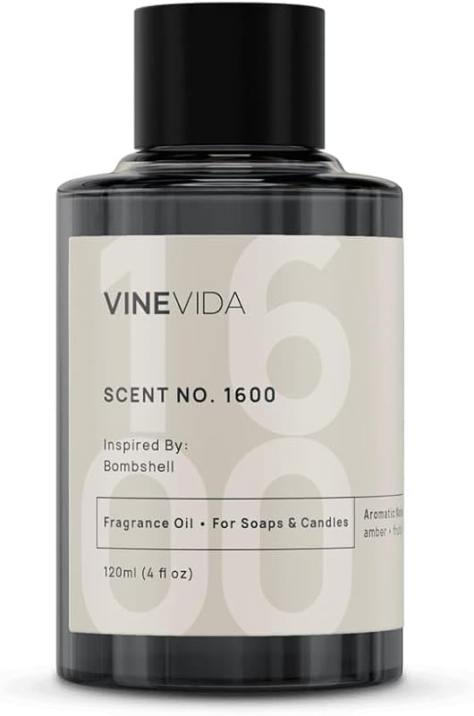 VINEVIDA Scent No. 1600 Natural Fragrance Oil 4oz for Candle & Soap Ma