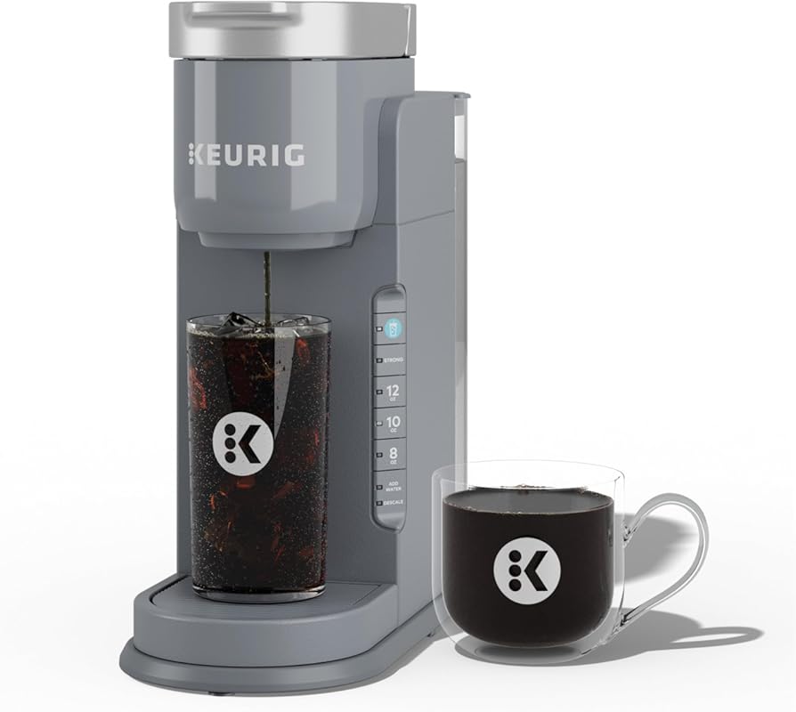 Keurig K-Iced Single Serve Coffee Maker for Hot & Cold Brew, Brews Any