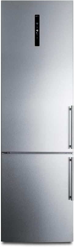 Summit 24" Counter-Depth Bottom Freezer Refrigerator, 11.7 cu.ft., Ice