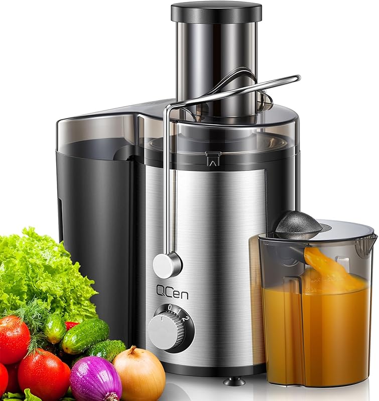 Qcen 800W Centrifugal Juicer, 3