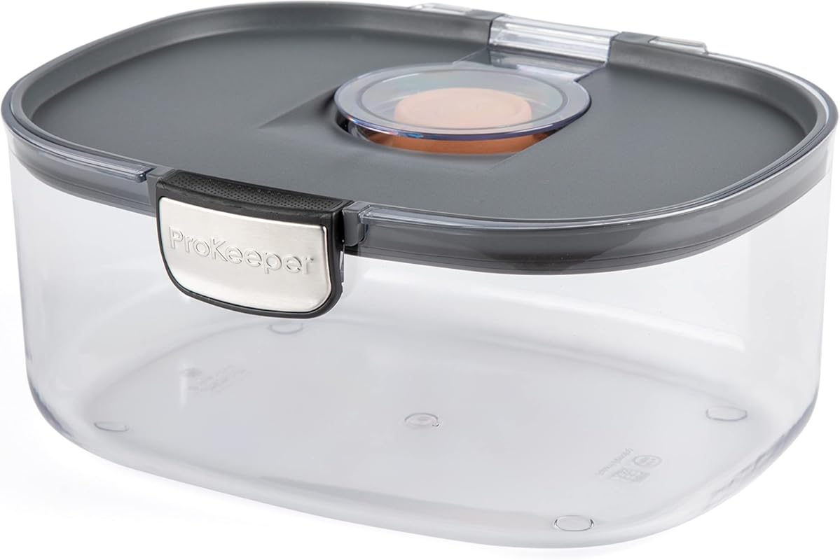 Progressive ProKeeper 3 Quart Airtight Food Storage Container with Ter