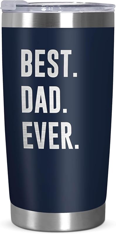 TEEZWONDER 20oz Insulated Stainless Steel Coffee Tumbler with Lid, Bes