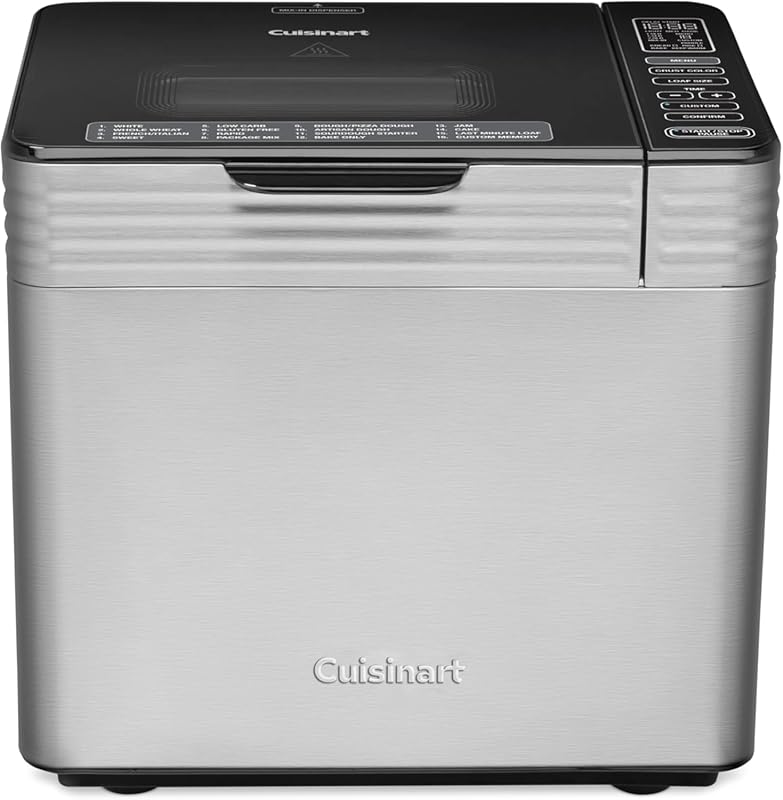 Cuisinart CBK-210 Stainless Steel Convection Bread Maker Machine, 16 M