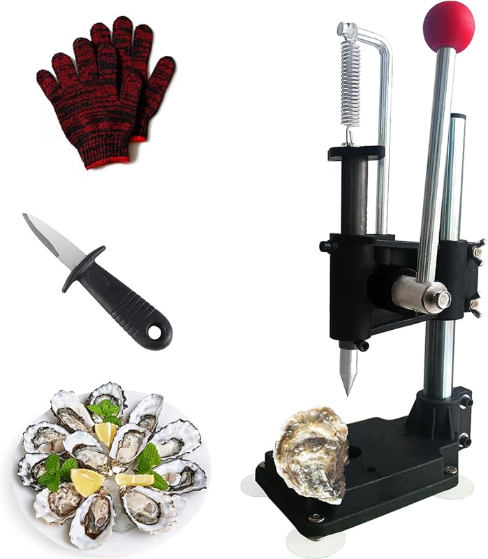 Versatile Oyster Clam Shell Opener Machine and Shucker Tool Set for Ea