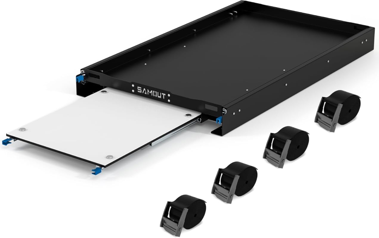 3rd Gen Vehicle Fridge Slide with Chopping Board, 29.2x18.7