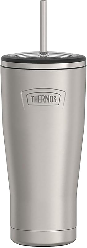 THERMOS ICON SERIES 24 oz Matte Stainless Steel Cold Tumbler, Vacuum I