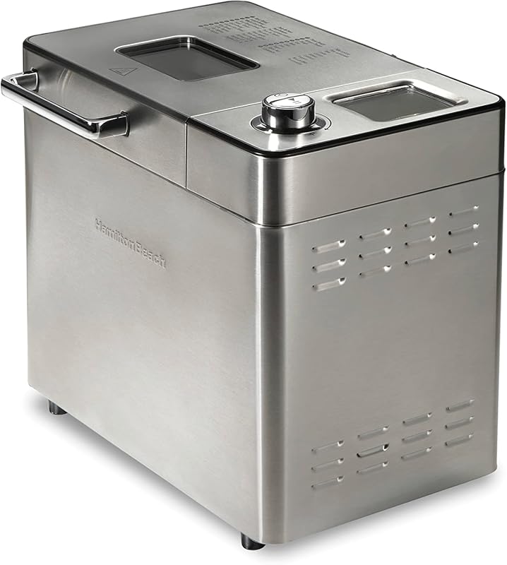 Hamilton Beach 29890 Premium Bread Maker, Auto Nut Dispenser, 2 Lb, 21
