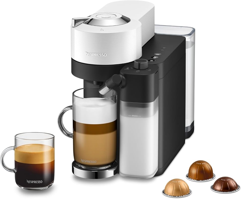 Nespresso Vertuo Lattissima Coffee & Espresso Maker by De'Longhi, Auto