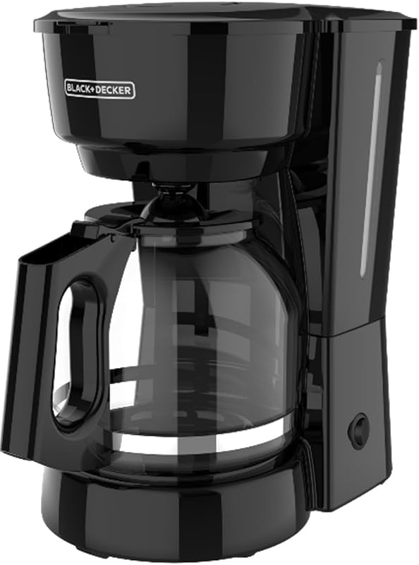 BLACK+DECKER 12-Cup Coffee Maker: Easy On/Off, Non-Drip Carafe, Remova