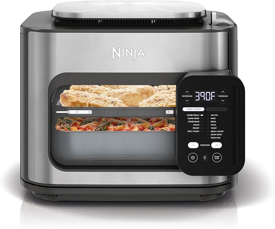 Ninja SFP701 Combi All-in-One Multicooker, Oven & Air Fryer with 14 Fu