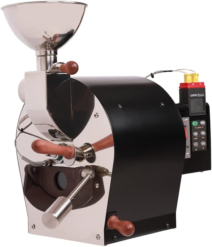 Kaldi Fortis Coffee Roaster with Accessories: 600g Batch, Semi-Convect