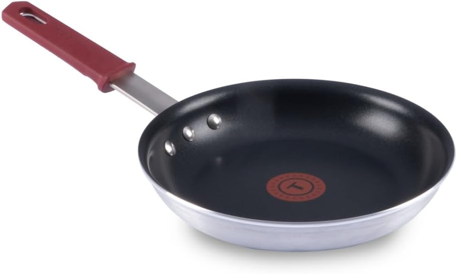 T-fal Professional VX3 8.5" Brushed Nonstick Fry Pan, Stainless Steel